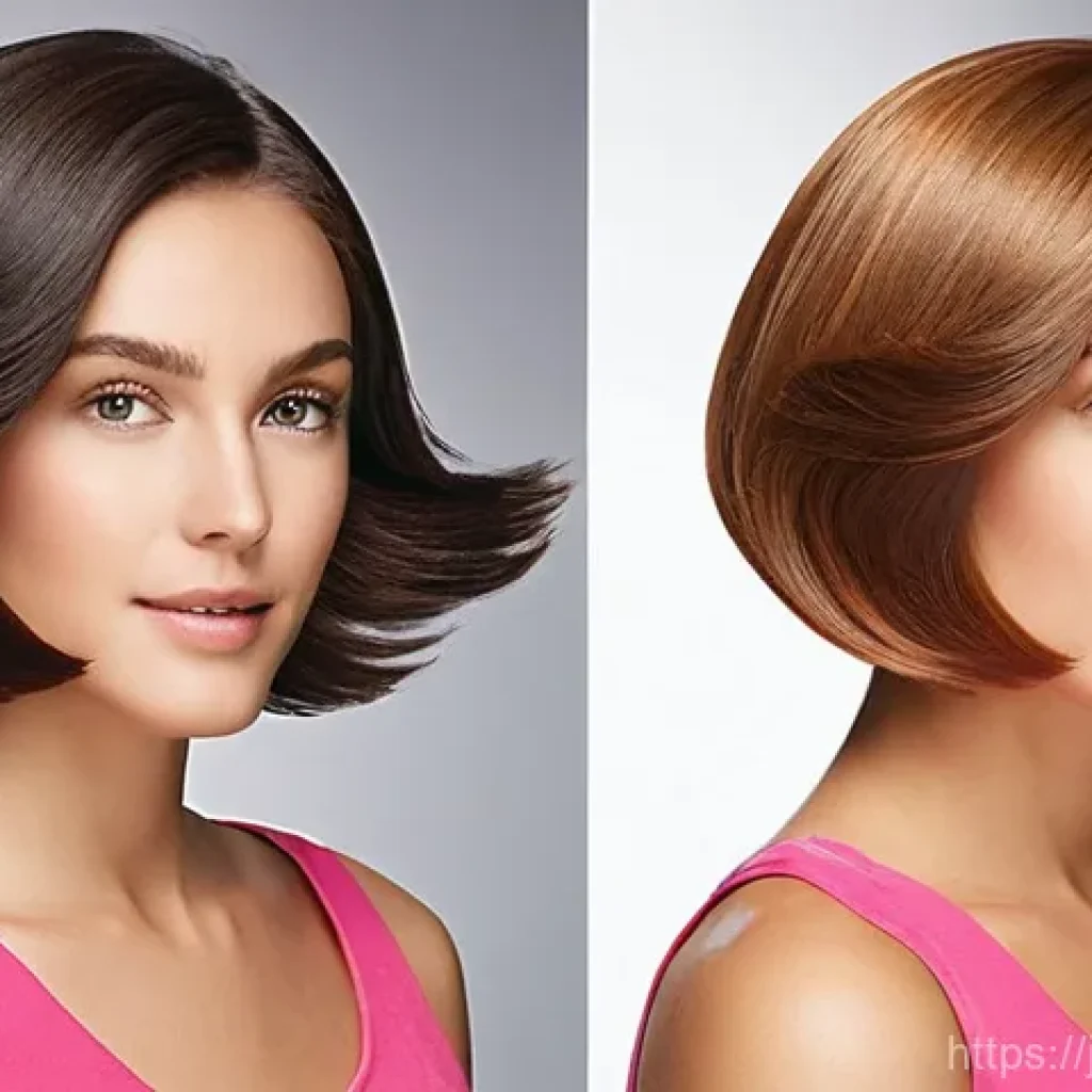 케라스타즈 뉴트리티브 라인 리뷰 - **"Before and After Hair Transformation with Kerastase Nutritive"**
    A captivating split image fe...