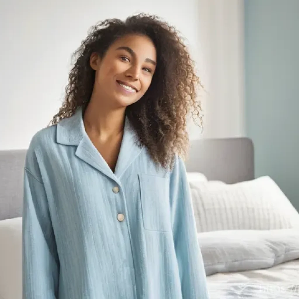 드라이 샴푸와 파우더 샴푸 비교 - **Prompt: Busy Morning Refresh**
    A young woman in her late 20s, with slightly disheveled hair fr...