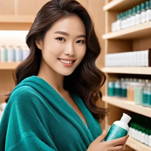 히말라야 허벌 샴푸와 판테놀 비교 - **Prompt 1: The Wise Shampoo Choice**
    "A serene and elegant Japanese woman in her late 20s, with...